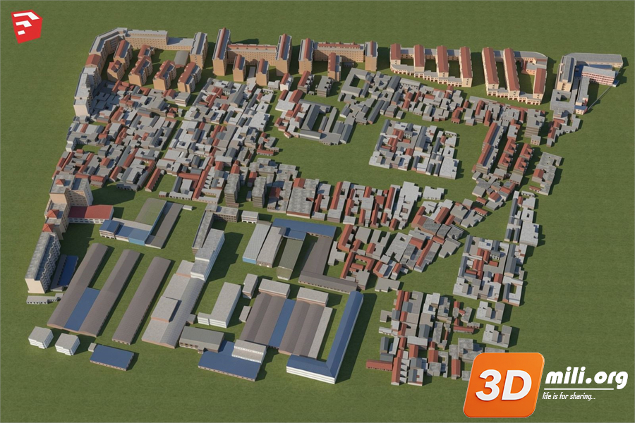 Environment element Skp Files 